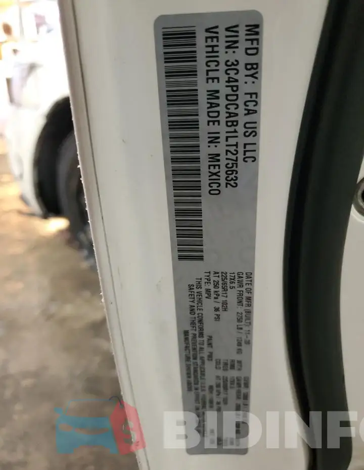 3C4PDCAB1LT275632 Photo# 13