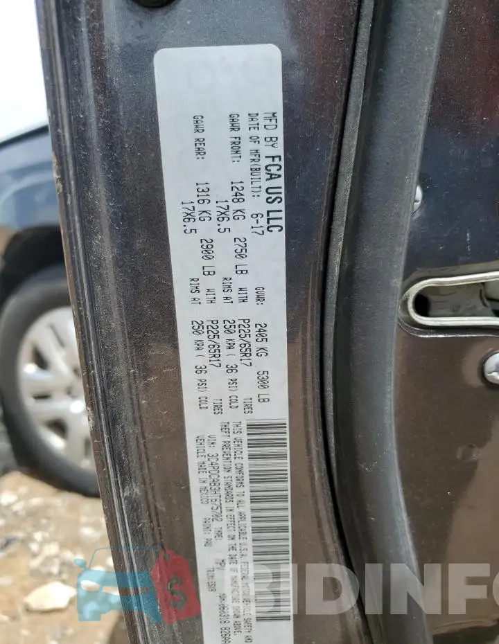 3C4PDCAB3HT675702 Photo# 13
