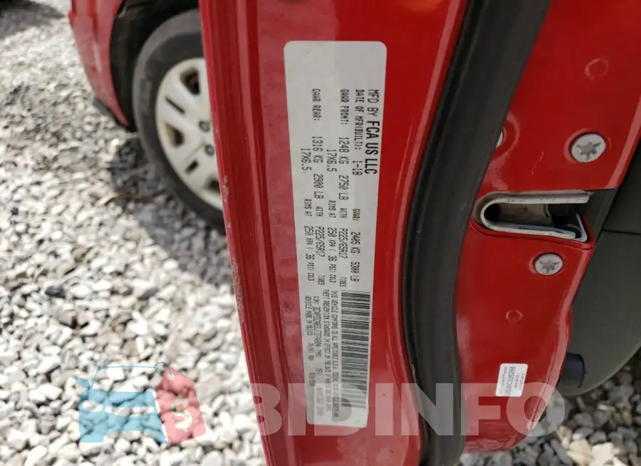3C4PDCAB3JT274804 Photo# 13