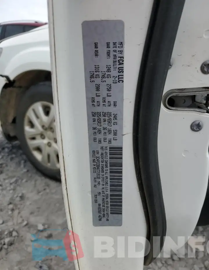 3C4PDCBB4KT719132 Photo# 13