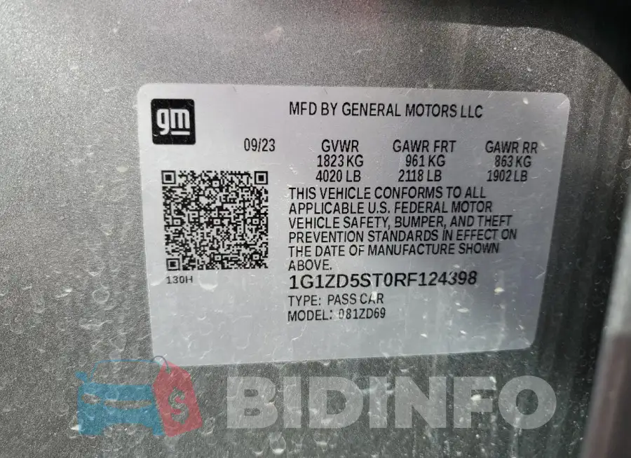 1G1ZD5ST0RF124398 Photo# 13