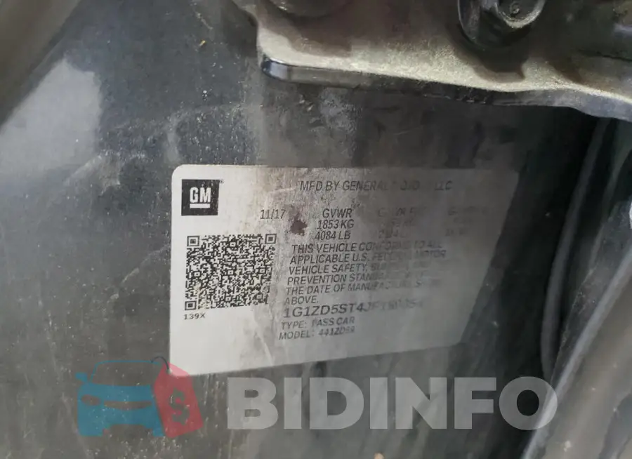 1G1ZD5ST4JF159854 Photo# 12