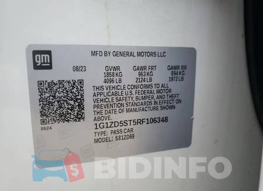 1G1ZD5ST5RF106348 Photo# 12