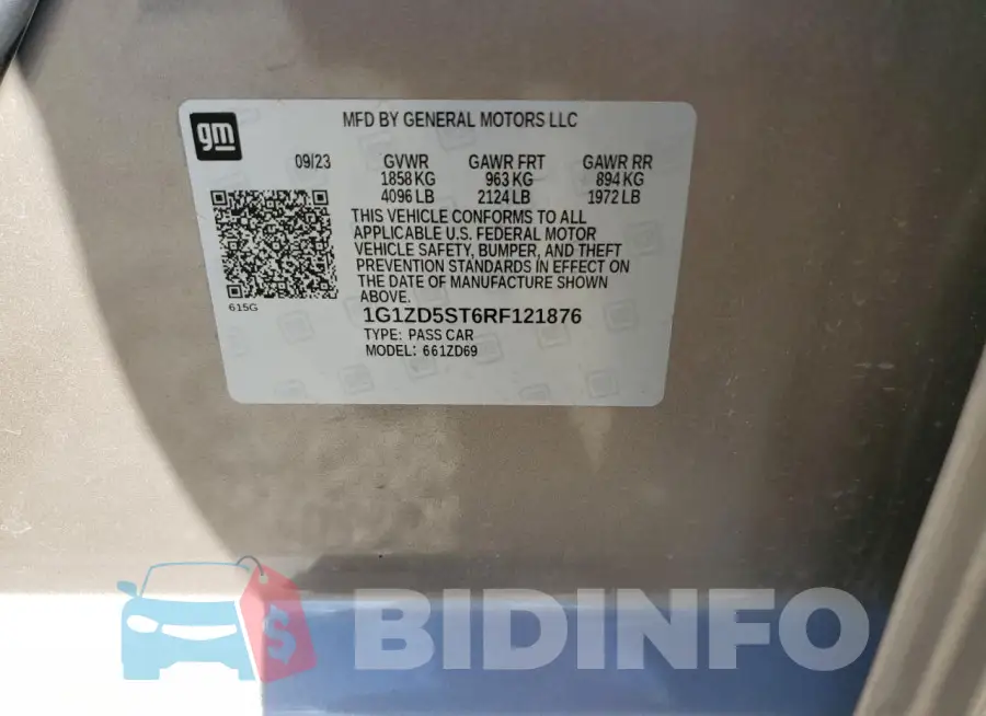 1G1ZD5ST6RF121876 Photo# 12