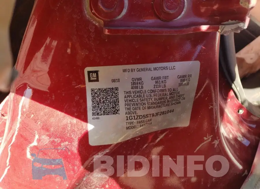 1G1ZD5ST9JF281044 Photo# 12