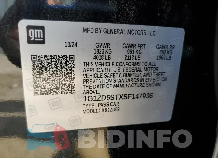 1G1ZD5STXSF147936 Photo# 13