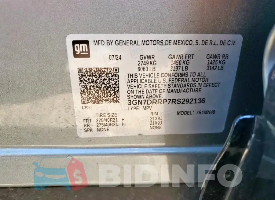 3GN7DRRP7RS292136 Photo# 13