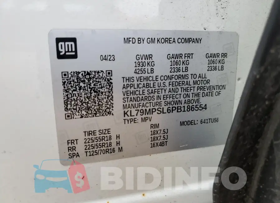 KL79MPSL6PB186554 Photo# 12