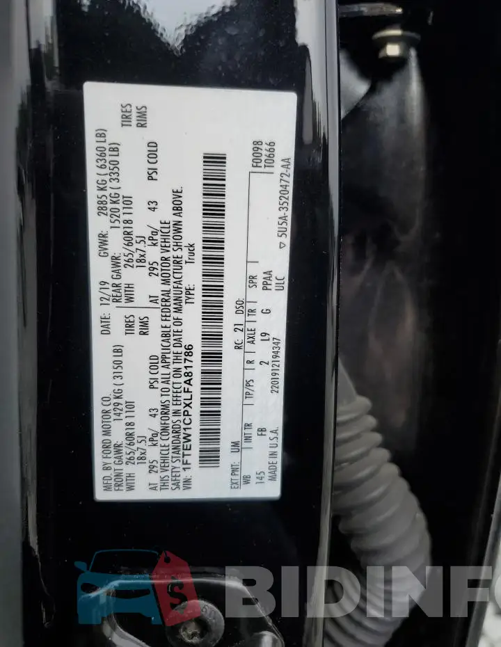 1FTEW1CPXLFA81786 Photo# 12