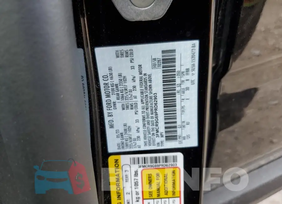 3FMCR9G69PRD62903 Photo# 14