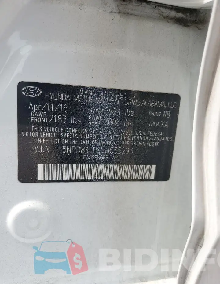 5NPD84LF6HH055293 Photo# 12
