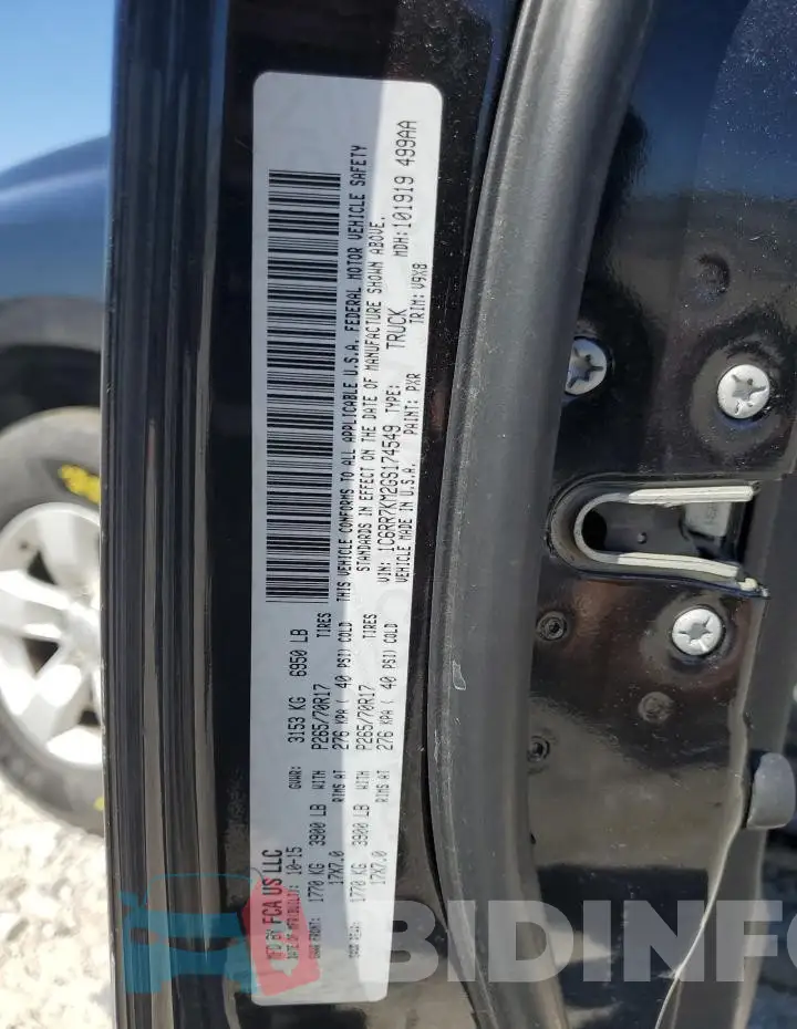 1C6RR7KM2GS174549 Photo# 12