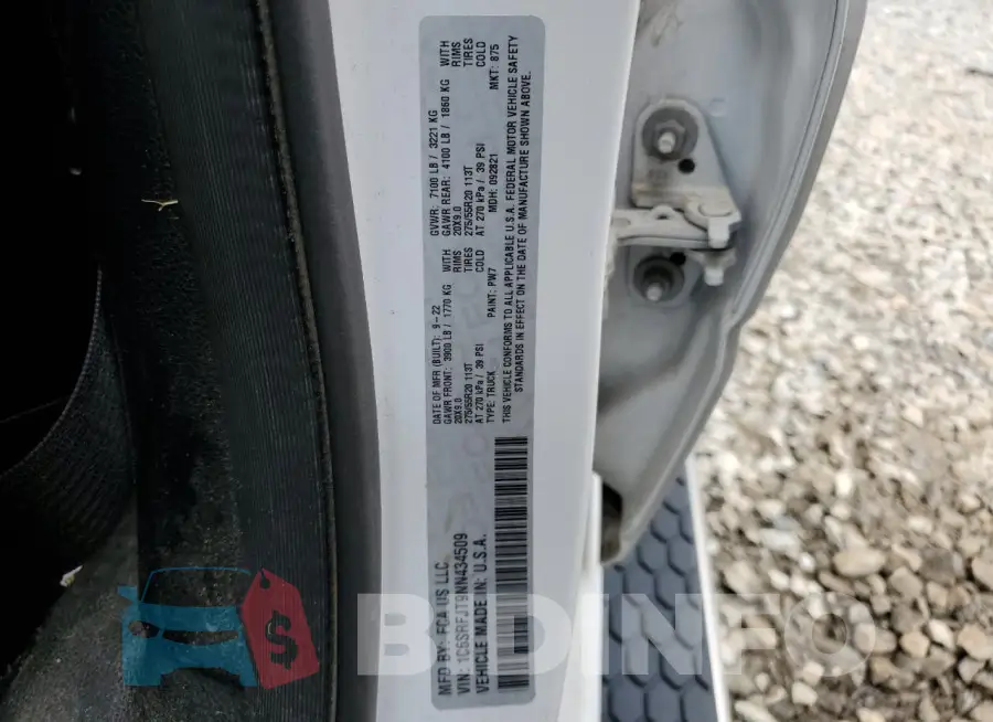 1C6SRFJT9NN434509 Photo# 12