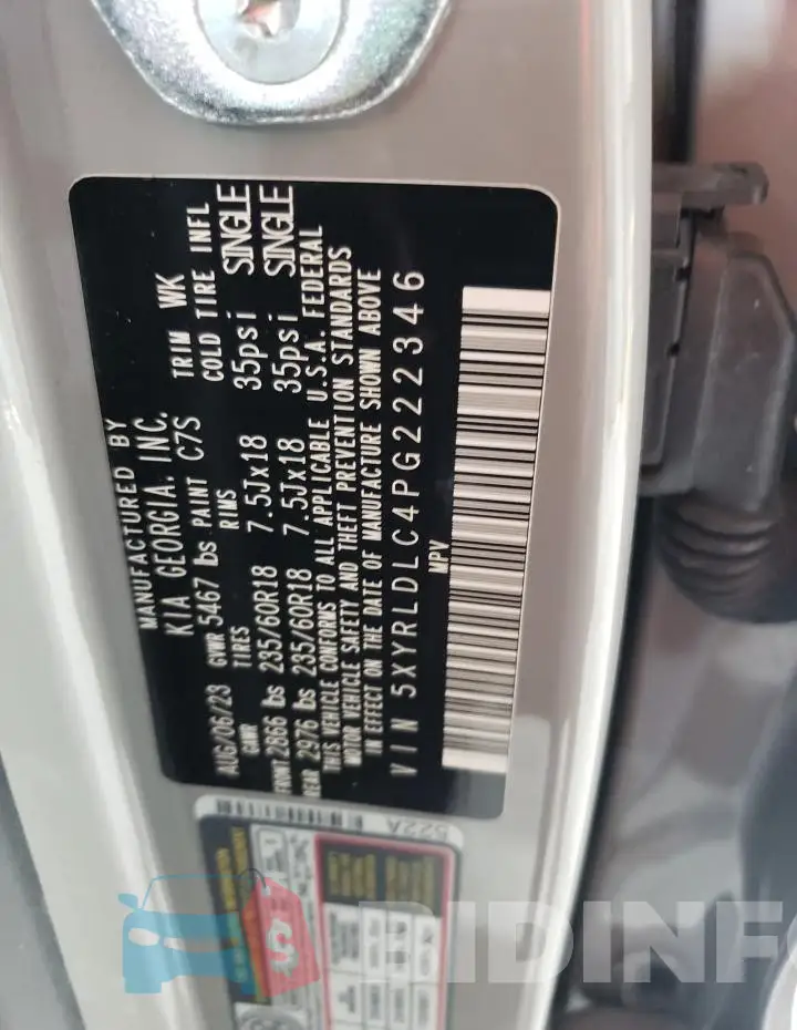5XYRLDLC4PG222346 Photo# 14
