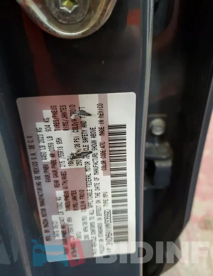 3MVDMBAYXMM306890 Photo# 13