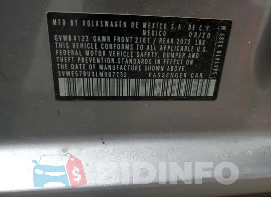 3VWE57BU3LM087732 Photo# 13