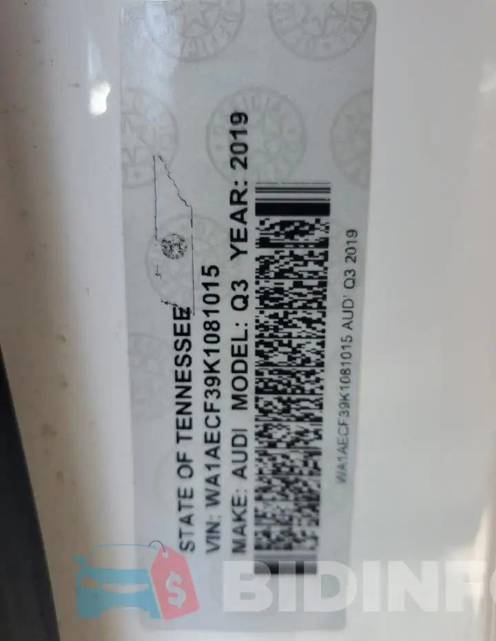 WA1AECF39K1081015 Photo# 13