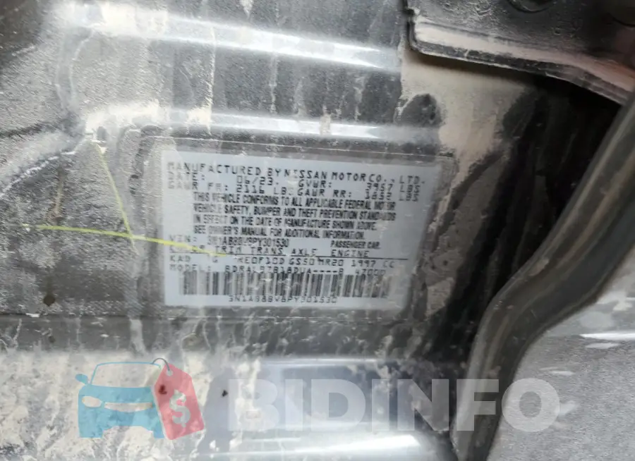 3N1AB8BV8PY301530 Photo# 12