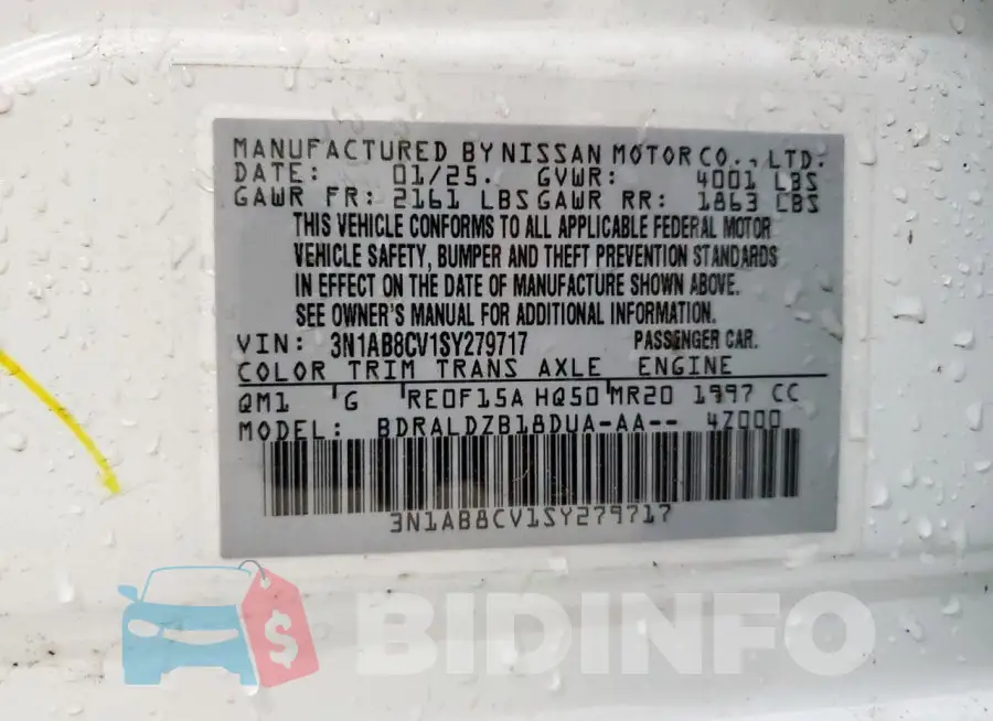 3N1AB8CV1SY279717 Photo# 12
