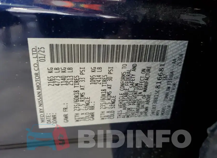 5N1BT3BB1SC816681 Photo# 13
