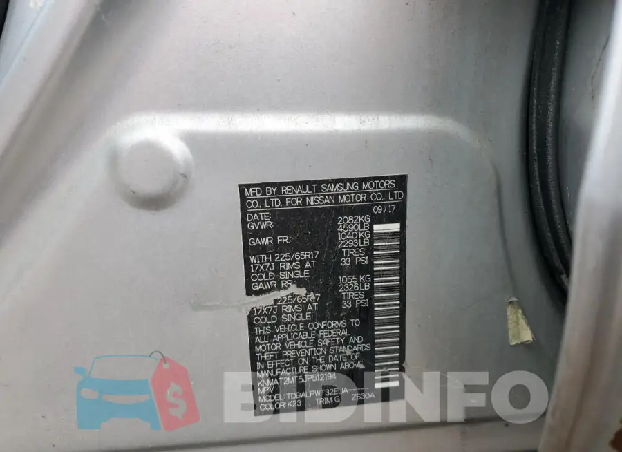 KNMAT2MT5JP512194 Photo# 13