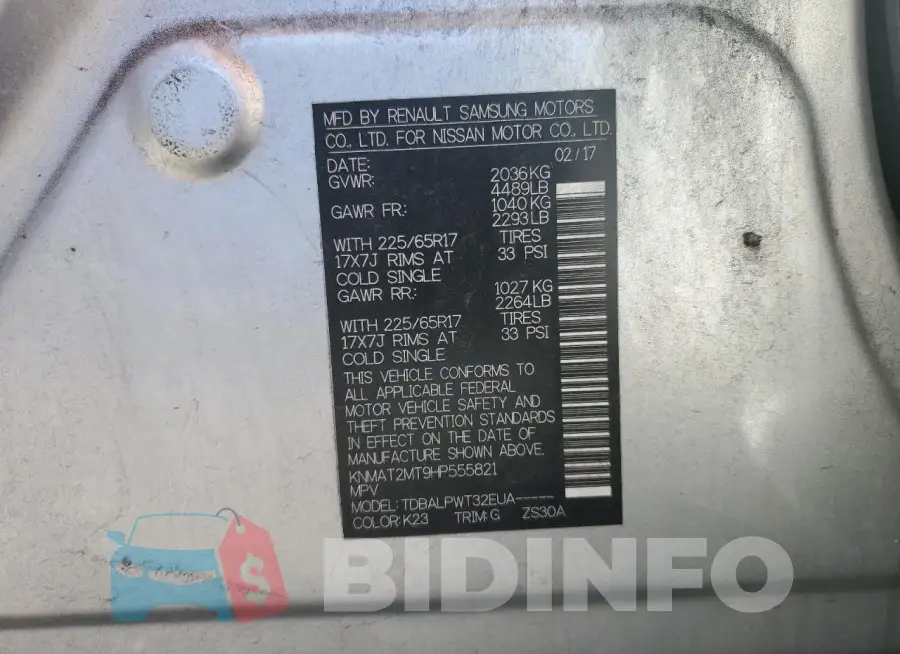 KNMAT2MT9HP555821 Photo# 13