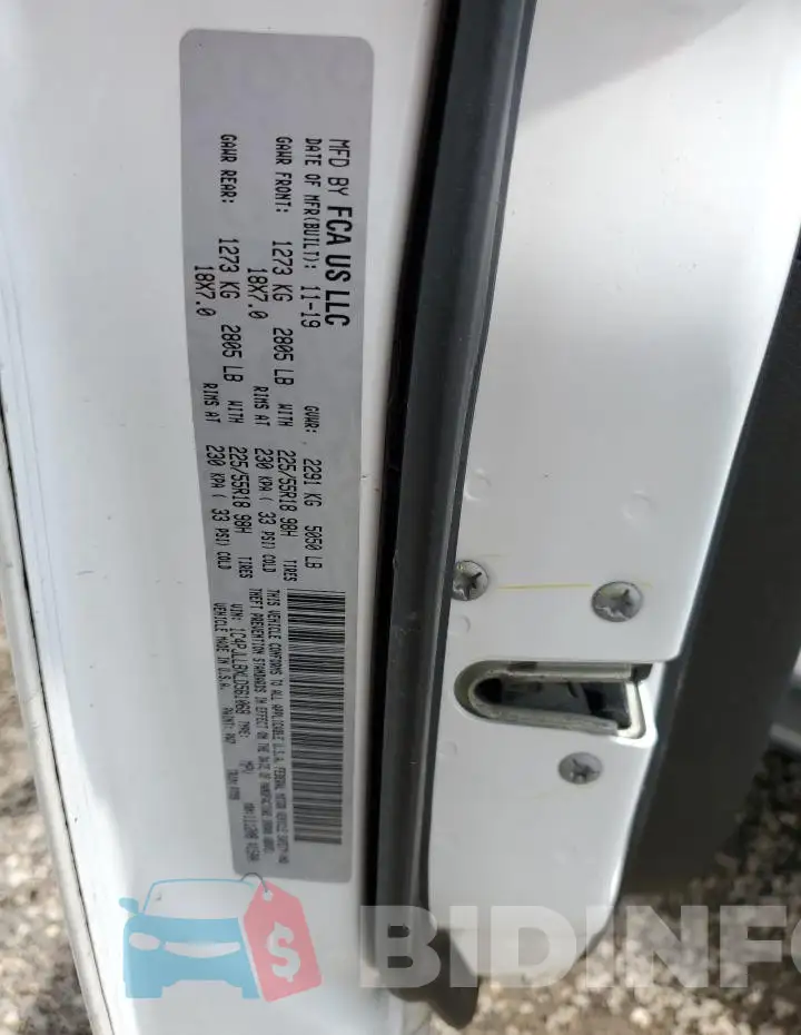 1C4PJLLBXLD561068 Photo# 12