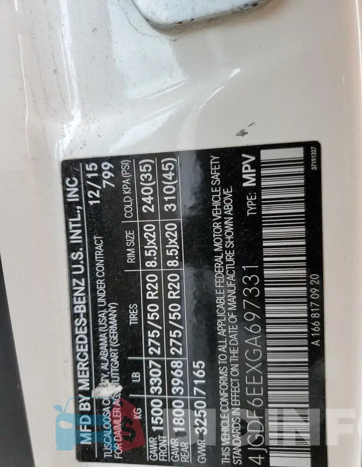 4JGDF6EEXGA697331 Photo# 13