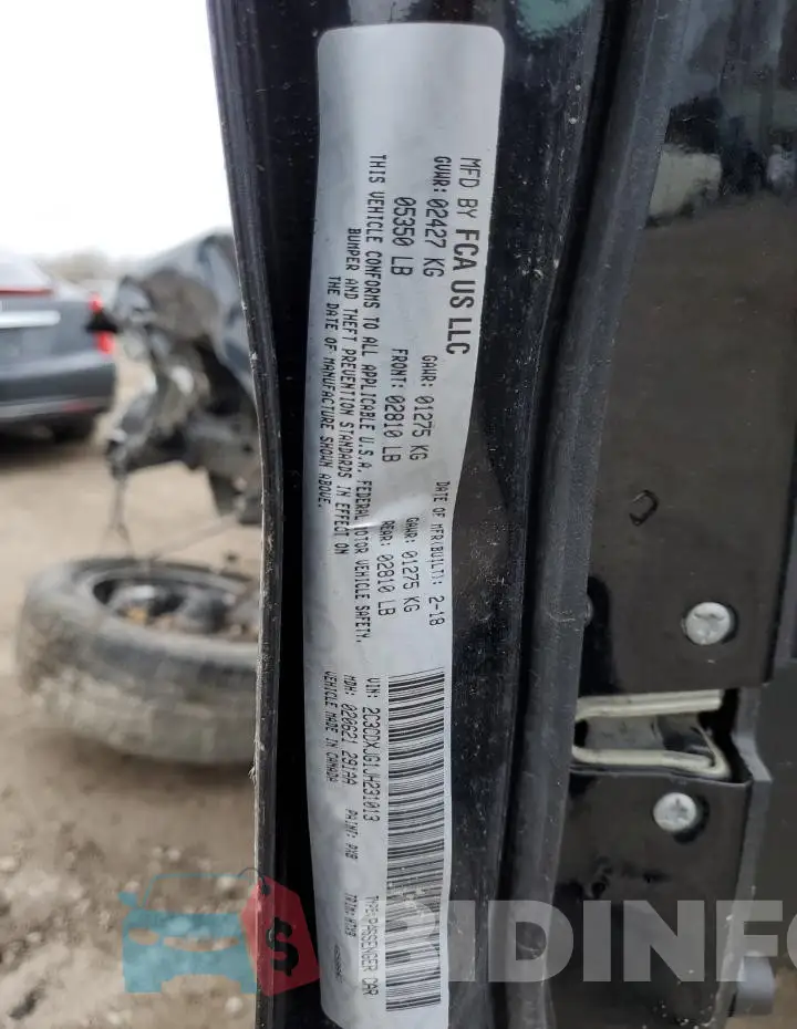 2C3CDXJG1JH231013 Photo# 13