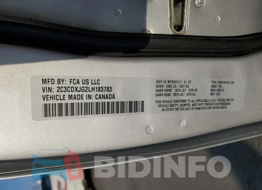 2C3CDXJG2LH183783 Photo# 13
