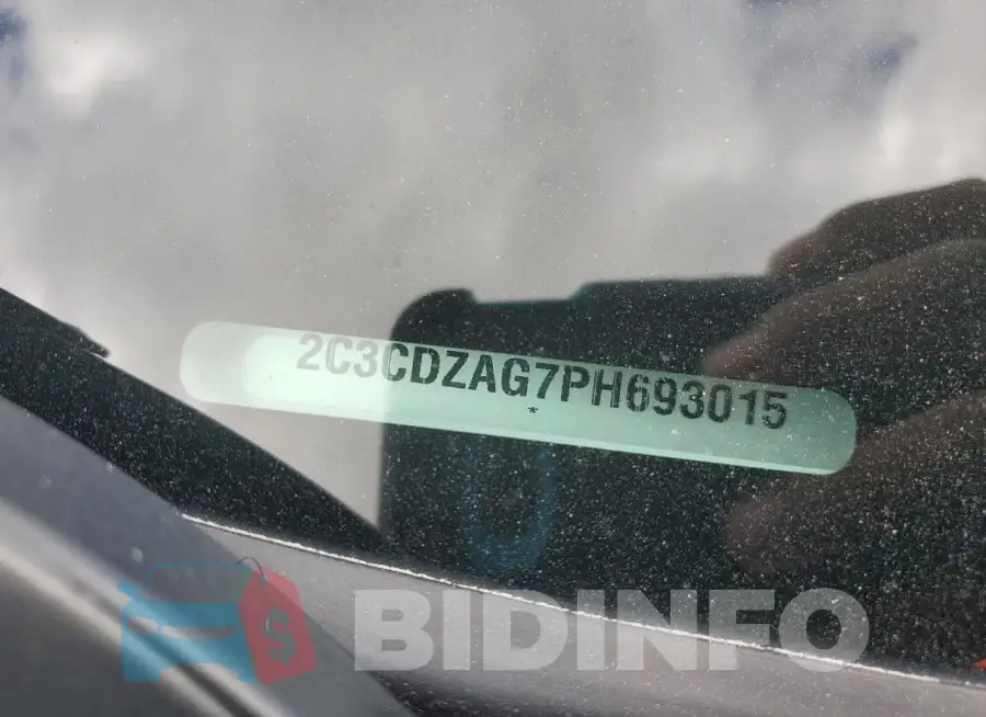 2C3CDZAG7PH693015 Photo# 12