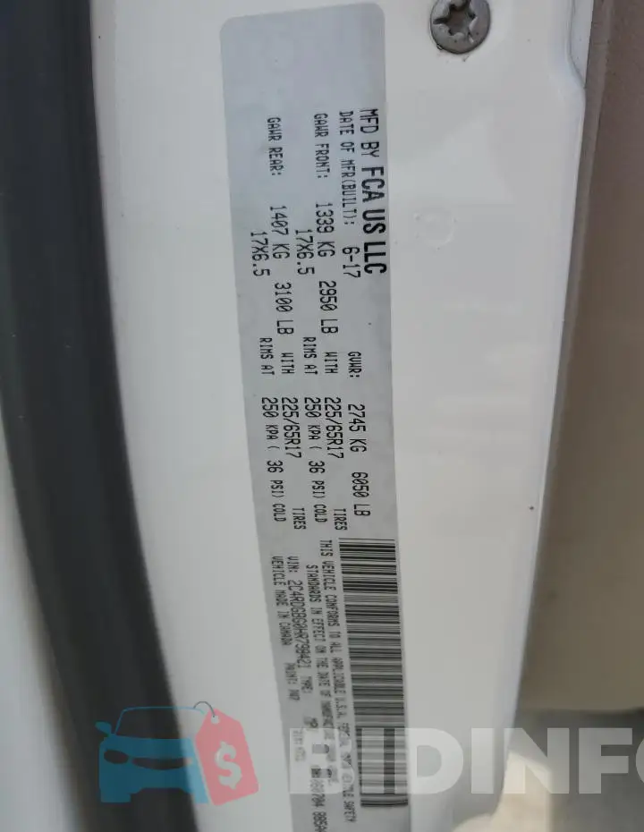 2C4RDGBG0HR798421 Photo# 13