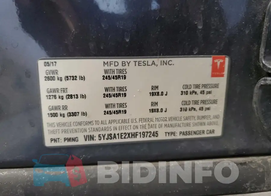 5YJSA1E2XHF197245 Photo# 12