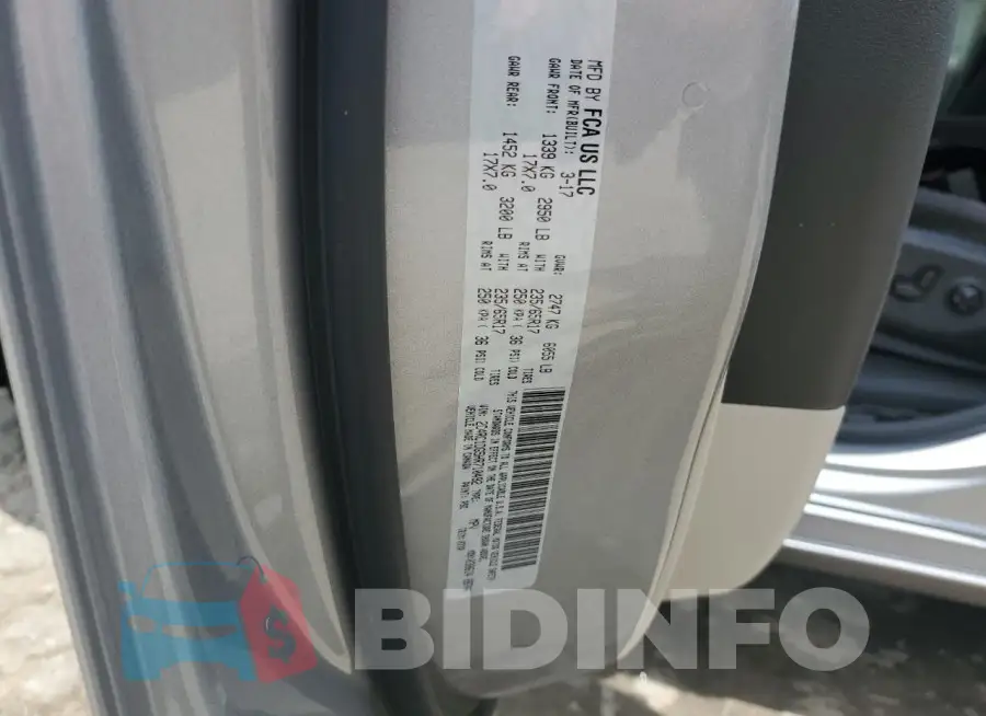 2C4RC1DG5HR710492 Photo# 14