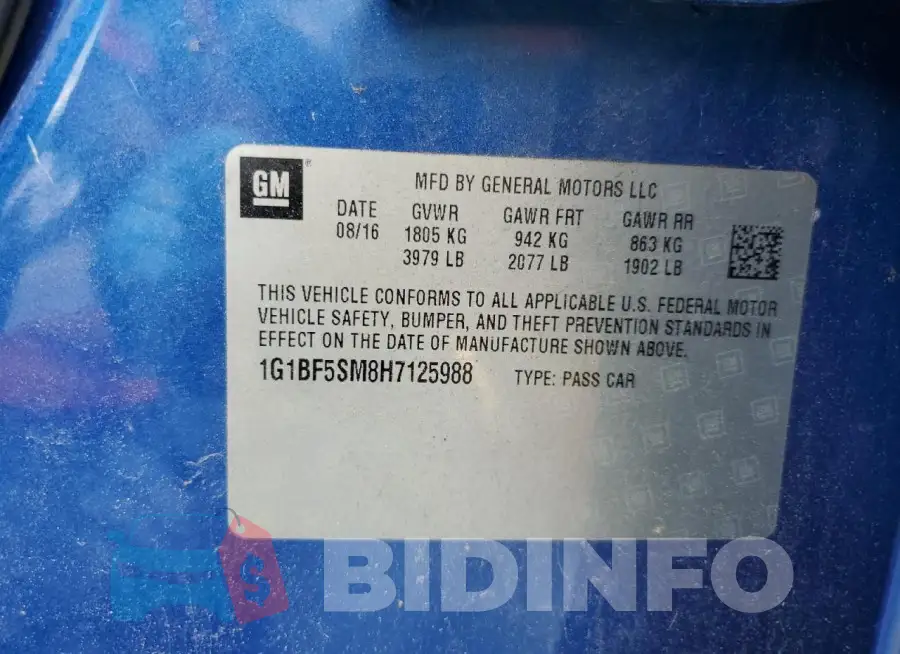 1G1BF5SM8H7125988 Photo# 12