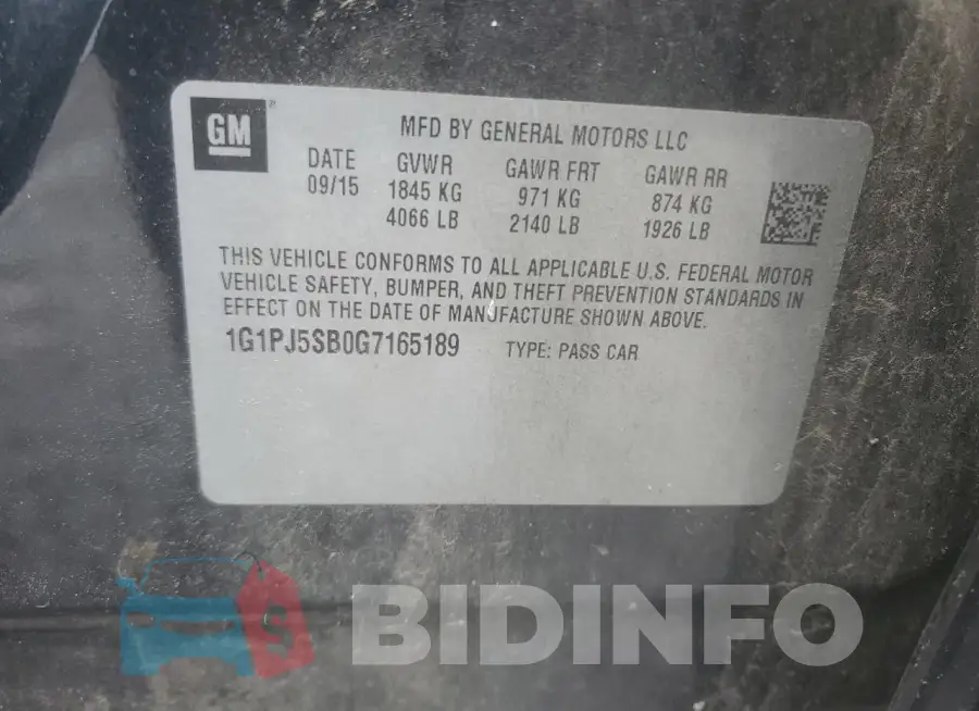 1G1PJ5SB0G7165189 Photo# 12