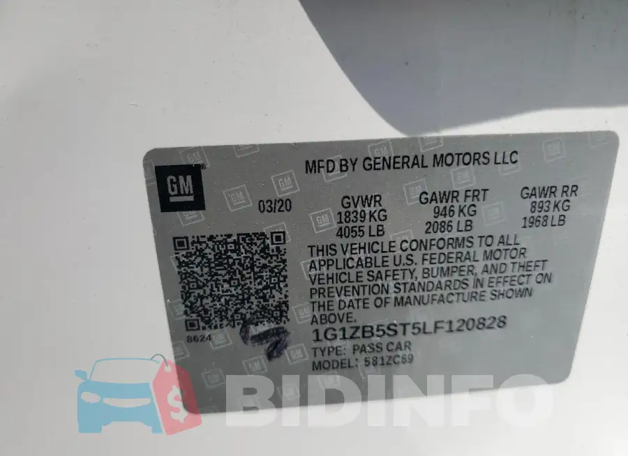 1G1ZB5ST5LF120828 Photo# 12
