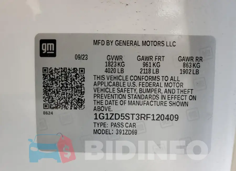 1G1ZD5ST3RF120409 Photo# 13
