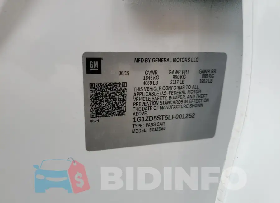 1G1ZD5ST5LF001252 Photo# 12