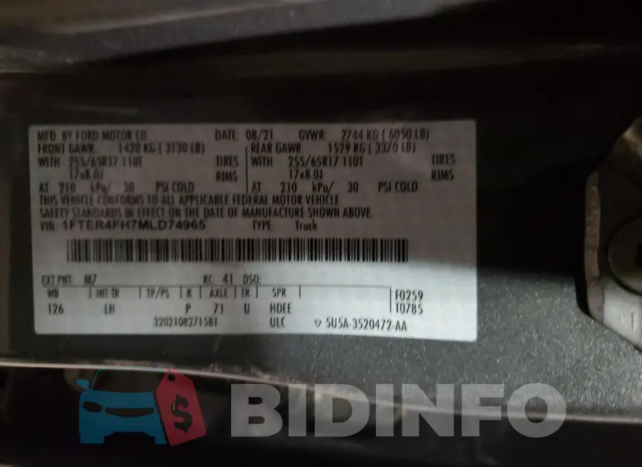 1FTER4FH7MLD74965 Photo# 12