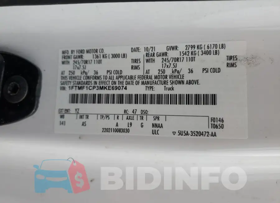 1FTMF1CP3MKE69074 Photo# 12