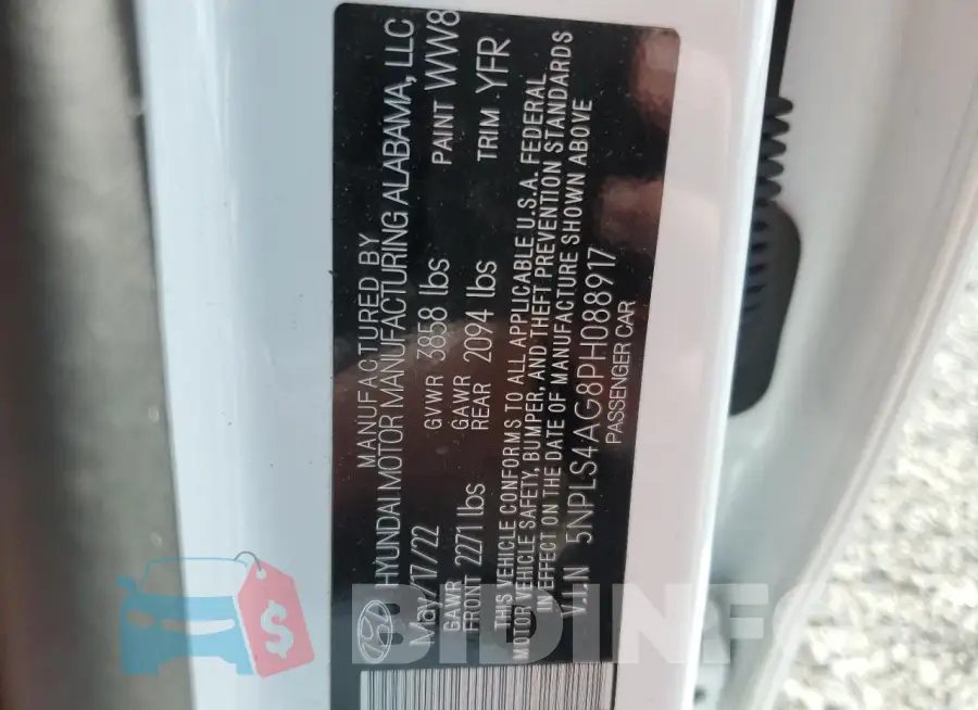 5NPLS4AG8PH088917 Photo# 12