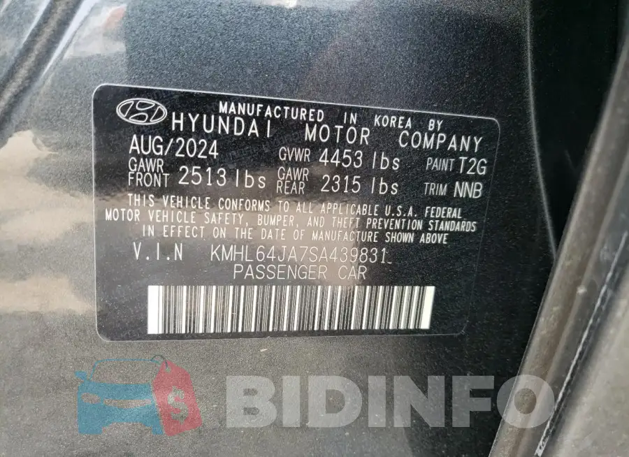 KMHL64JA7SA439831 Photo# 12