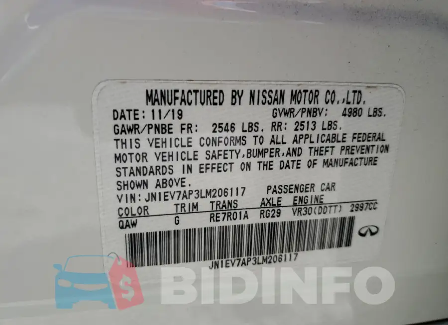 JN1EV7AP3LM206117 Photo# 12