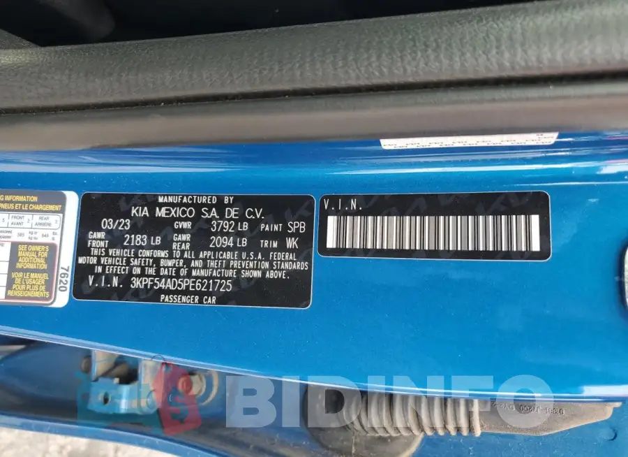 3KPF54AD5PE621725 Photo# 12