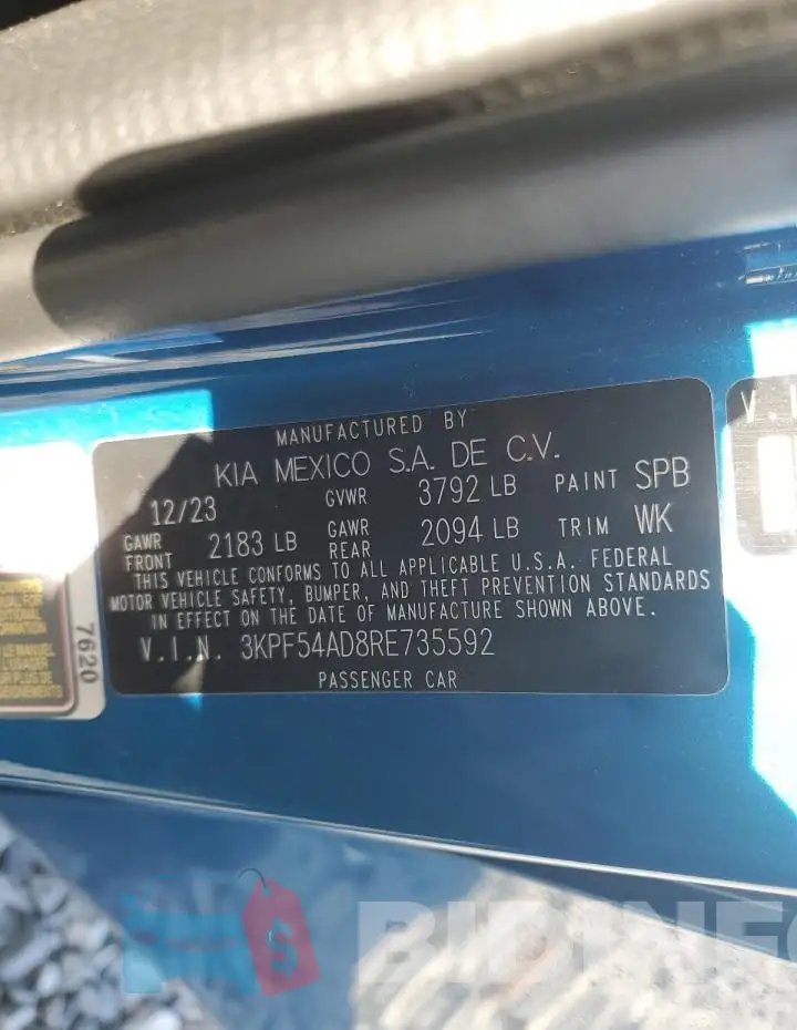 3KPF54AD8RE735592 Photo# 13