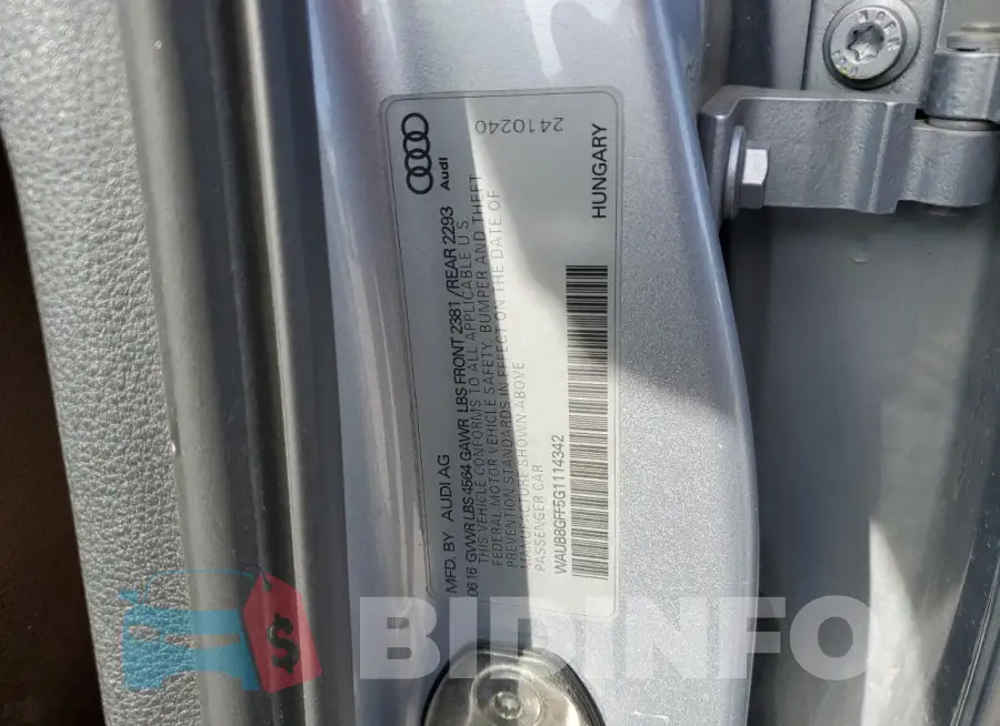 WAUB8GFF5G1114342 Photo# 12