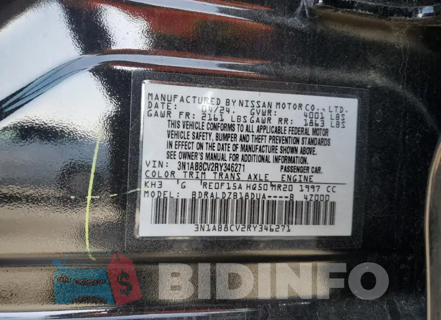 3N1AB8CV2RY346271 Photo# 13