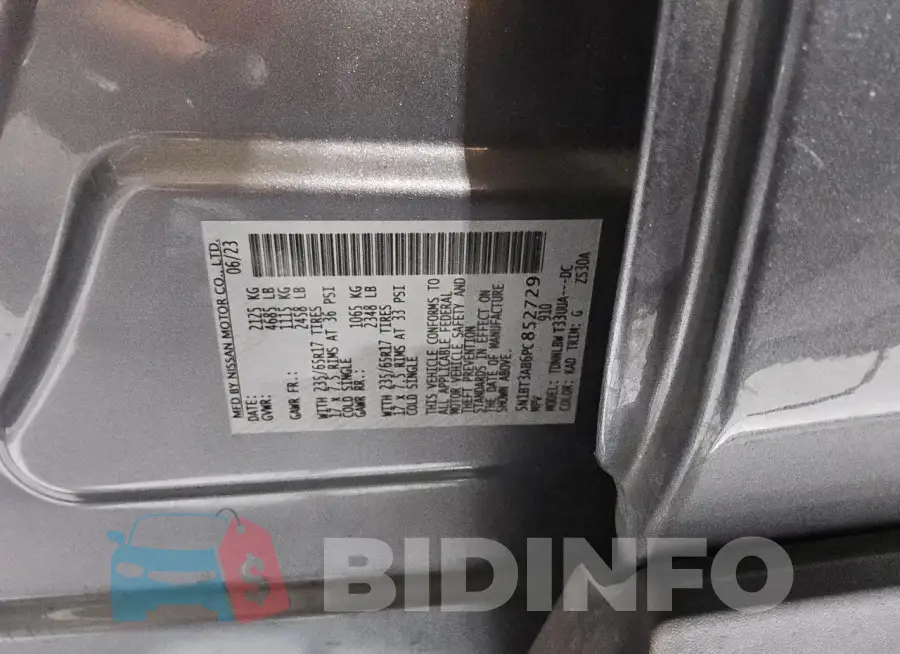 5N1BT3AB6PC852729 Photo# 13