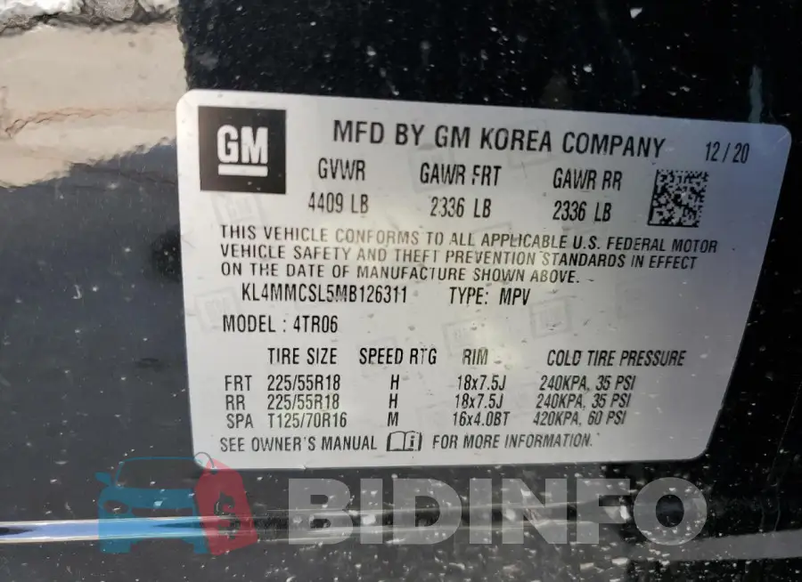 KL4MMCSL5MB126311 Photo# 12